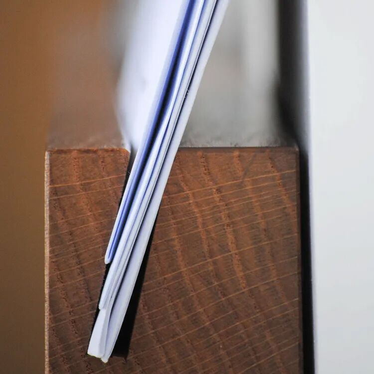 Wall-Mounted Key Holder with Magnetic Rings