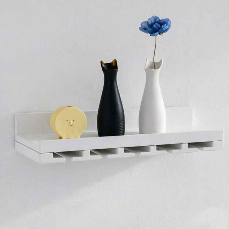Wooden Wall Mounted Wine Rack - Image 2